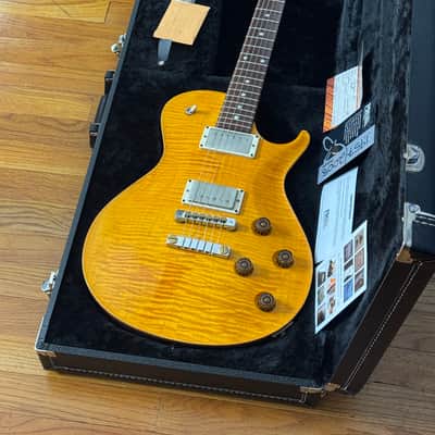 2012 PRS Stripped 58 SANTANA YELLOW East Indian FB - MASSIVE FLAMETOP 57/08 Pickups Les Paul Style Single Cut Hard to Find Color image 2