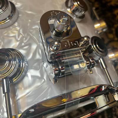 DW 8" X 14" Collector's Series SSC Maple Shell Snare Drum - Classic Marine w/ Chrome Hardware image 3