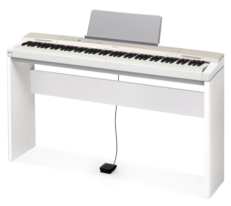 Casio Privia PX-160 Digital Piano With Stand- Gold, PX160GD | Reverb