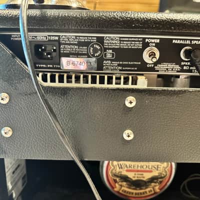 Fender '68 Custom Princeton Reverb-Amp 12-Watt 1x10" Guitar Combo 2013 - Present - Black Bild 4