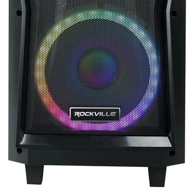 Rockville ROCKNGO 800 800 10" Portable Wireless Bluetooth Speaker w/LED/Wheels/Loud! image 1