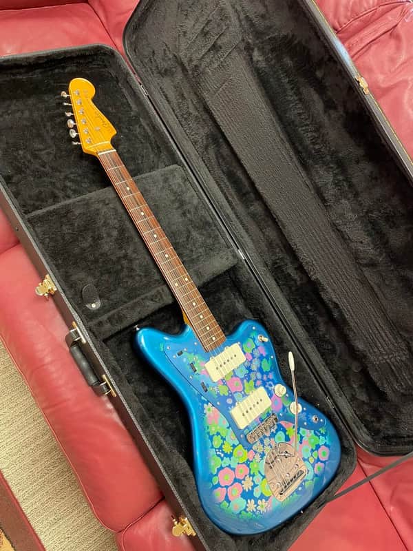 Fender MIJ Traditional '60s Jazzmaster 2018 - 2020 - Blue Flower image 1