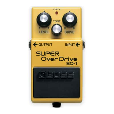 BOSS SD-1 Clipping Circuit Lower and Higher Drive Settings Versatile Music Super Overdrive Compact Pedal for Beginners and Pros image 1