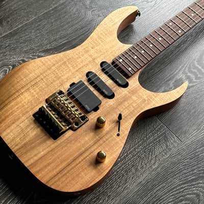 2021 Ibanez RG6PKAG Koa Top & EMG's Reb Beach Vibes image 8