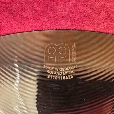 Meinl Classics Custom Dual Expanded Cymbal Set w/ Extra Splash & Original Box - 10" Splash, 14" Hi-Hats, 16" Crash, 18" Crash, 20" Ride image 14