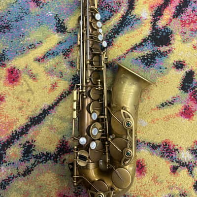 JL Woodwinds Artist Edition Unlacquered Alto Saxophone 2023 - Unlacquered image 1