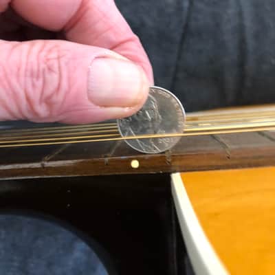 1970s Harmony Silvertone H1227 (Stella) 12-string guitar - high action image 16