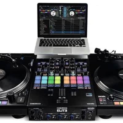 Reloop ELITE | DVS Mixer with Dual USB & OLED Displays | 24-Bit Audio Interface for Serato DJ Pro image 4