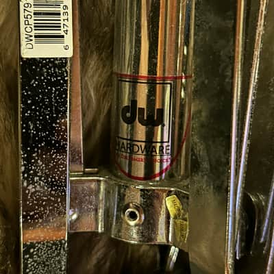 DW DWCP9991 9000 Series Heavy Duty Double-Braced Single Tom Stand 2010s - Chrome image 3