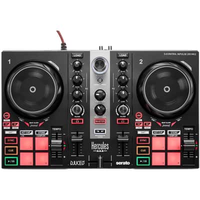Hercules DJ Learning Kit MK2 All-in-One Kit, Software and Tutorials Included image 2