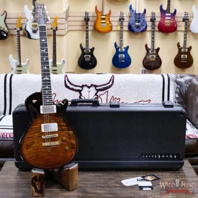 2025 Paul Reed Smith PRS Core Series 10 Top McCarty 594 Singlecut Rosewood Fingerboard Black Gold Smokeburst 8.40 lbs image 5