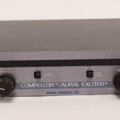 1987 Aphex Systems LTD. Compellor / Aural Exciter 303 Signal Processor Rack Unit image 1