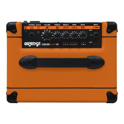 Orange Amplifiers Crush Bass 25 Watt Bass Guitar Combo Amp image 3