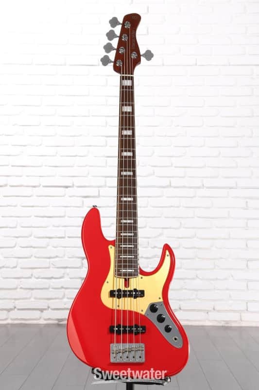 Sire Marcus Miller V5 24 5-string Bass Guitar - Dakota Red (MMV5245DRd1) image 1