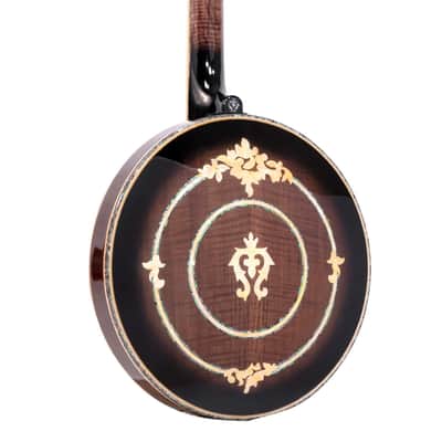 Gold Tone Mastertone™ OB-300: Orange Blossom Left-handed Banjo "The Gold-Plated Beauty" with Case image 10