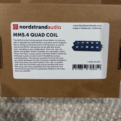 Nordstrand Audio MM5.4 Quad Coil (New Unopened) image 2