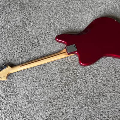 Fender Blacktop Jaguar P90 W/Gig Bag Candy Apple Red Exc! image 12