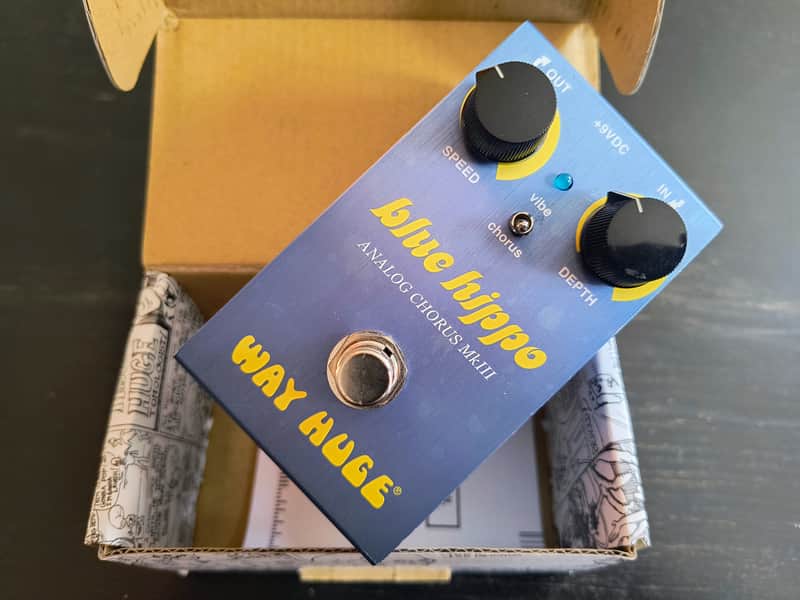 Way Huge WM61 Smalls Blue Hippo Analog Chorus MkIII 2018 - Present - Blue image 1