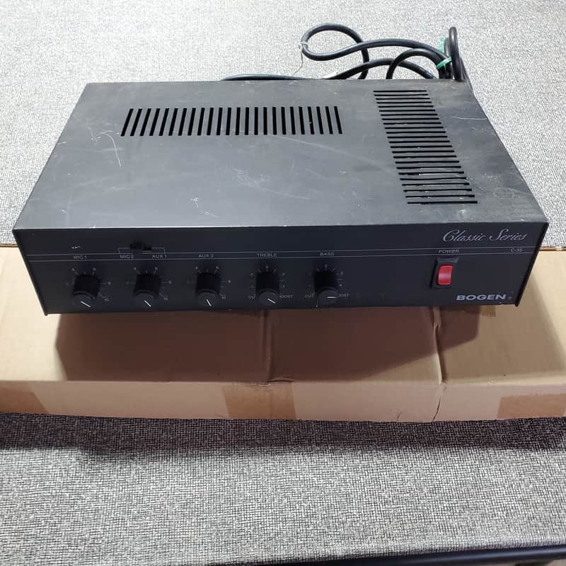 Bogen C-35 Amplifier Mixer image 1