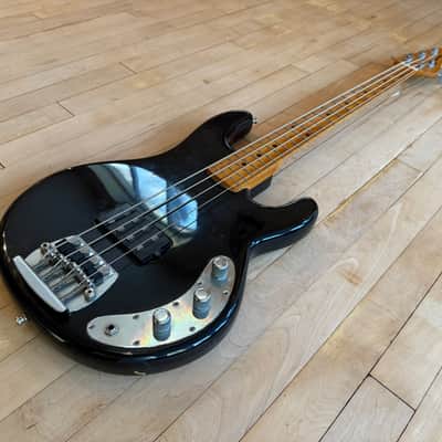 1978 Musicman Stingray Bass Guitar Black Pre-EB image 5