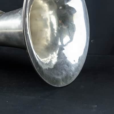 Vintage 1910-1920s J.W. York & Sons Baritone Euphonium with Hardcase image 8