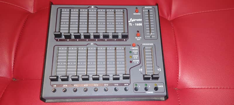Lightronics  TL-1608 MPX MultiPlex NSI/Leviton type Lighting Control Console FREE-SHIP! BLOWOUT! image 1