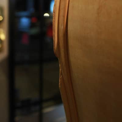 King Mortone Double Bass Blonde c1960 image 23