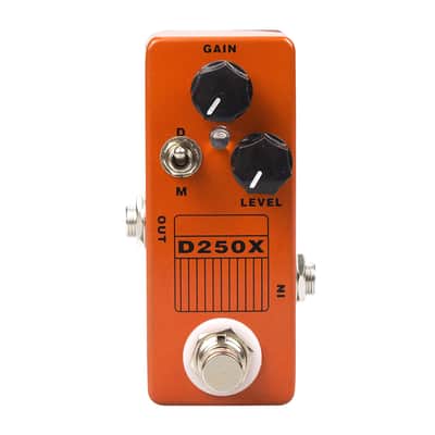 Mosky D250X Mini Overdrive Preamp Pedal with True Bypass Switch image 2