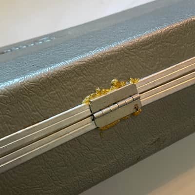 1980's Charvel Deluxe & Fusion Series Toothpaste Dinky Model Grey Chainsaw Guitar Case image 5