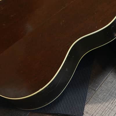 1952 Gibson LG-2 Acoustic Guitar Sunburst + Flight Case image 16