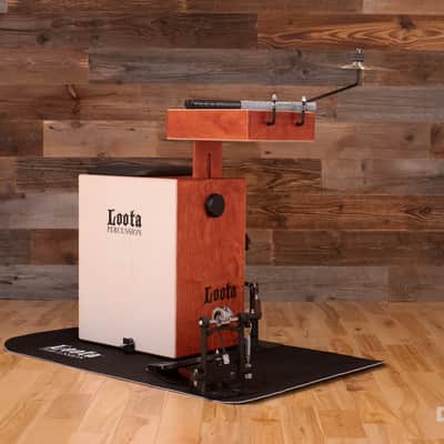 Loota Performer Drum Kit Bundle, Wild Cherry, With Right Foot Pedal image 1