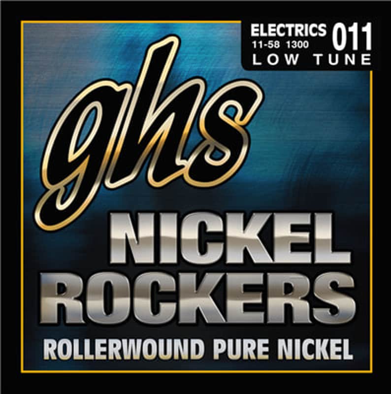 Rock Ghs Nickel Rockers Lo-Tune 11-58 Nickel