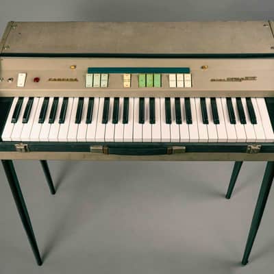 Farfisa Mini Compact 37-Key Organ 1964 - 1968 - Gray with White-Black Keys image 1