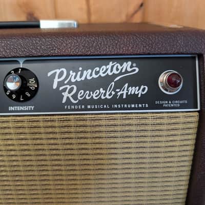 Fender '65 Princeton Reverb Reissue FSR Limited Edition Bordeaux Reserve 1x12" with Jupiter M12C image 5