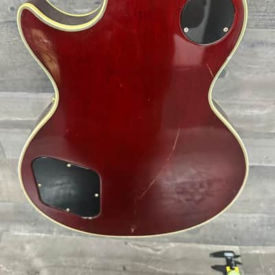 Gibson Lespaul  1977 Second Wine Custom With original case image 9