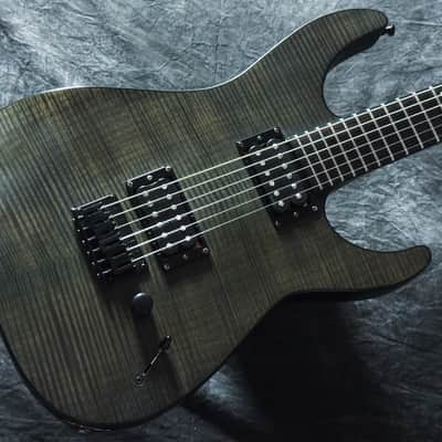 ESP LTD JD-600 Jon Donais Signature 2007 - See Thru Black Satin - VERY GOOD condition image 5