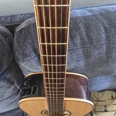 Takamine GY93E New Yorker Parlor Acoustic-Electric Guitar - Natural image 13