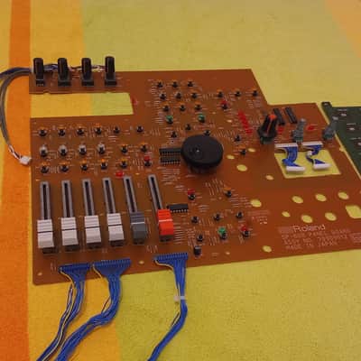Roland Sp808 - Panel board + switch board + some knob, slider and jog dial (not ship outside Europe) image 2
