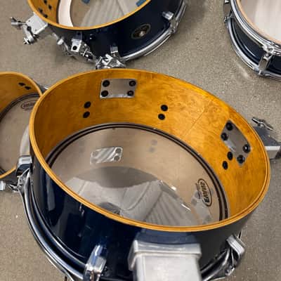 Tama Silverstar Indigo Sparkle Cocktail Kit + Bags + Hardware image 5