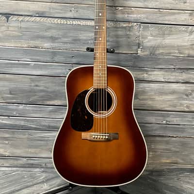 Martin Left Handed D-28 Standard Series Acoustic Guitar- Ambertone finish image 2