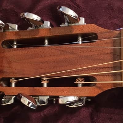 Reed square neck Dobro guitar Reed 80s Walnut image 7