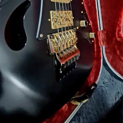 2024 Ibanez PIA – Onyx Black – Steve Vai Signature guitar - Excellent Condition + Ibanez Hardcase image 2