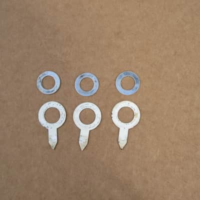 Teisco 1960s Guitar Knob Pointers Univox Cameo Kent Kawai Polaris Stradolin Kay image 2