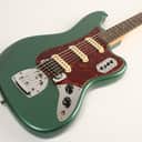 Fender Custom Shop Bass VI Journeyman Relic with Rosewood Fingerboard Aged Sherwood Green Metallic CZ573201