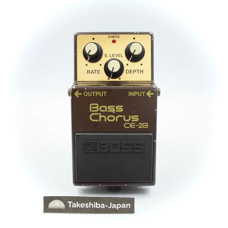 Boss CE-2B Bass Chorus 1987 Made in Japan Vintage Guitar Effect 