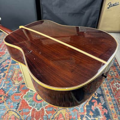Yamaha L6 Solid Top Dreadnought w/Hard Case - 1982 image 8