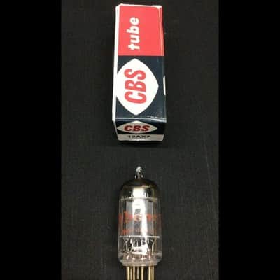 CBS (Webcor Label) Long Plate 12AX7 D Getter AUDIO Vacuum Tube TESTED 9.9520 image 1