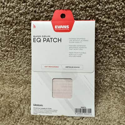 Evans Bass Drum EQ Patch Clear image 2