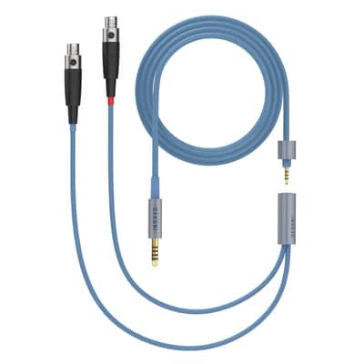 Dekoni Audio Ensemble 4.4mm 64" Nylon Wrapped Cable w/ 4-pin Mini XLR Connectors image 1