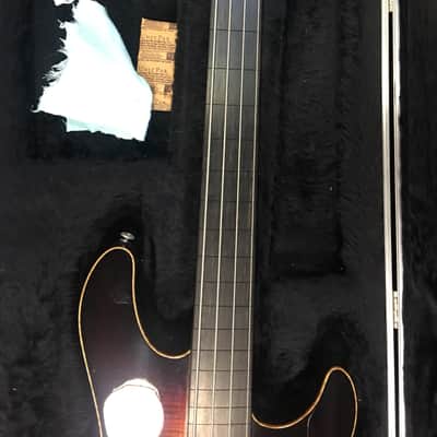 G & L L 1500 Fretless 2008 Flame Maple with binding image 5